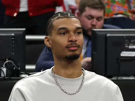 Spurs’ Victor Wembanyama reacts emotionally to Gregg Popovich’s retirement