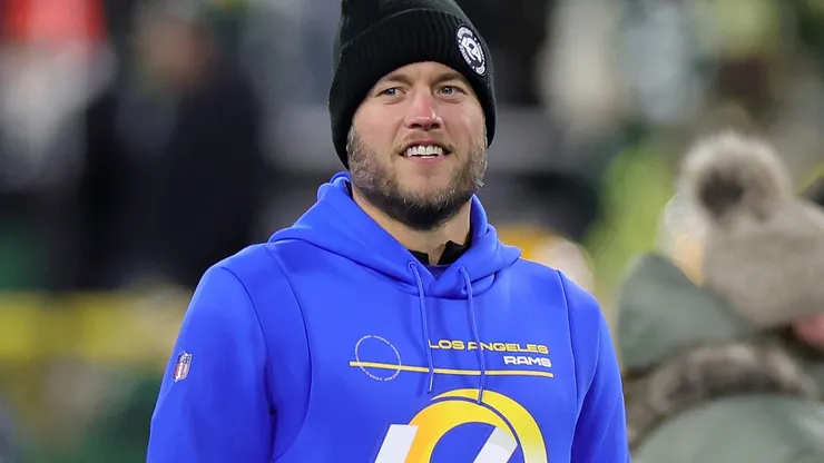 Matthew Stafford #9 of the Los Angeles Rams