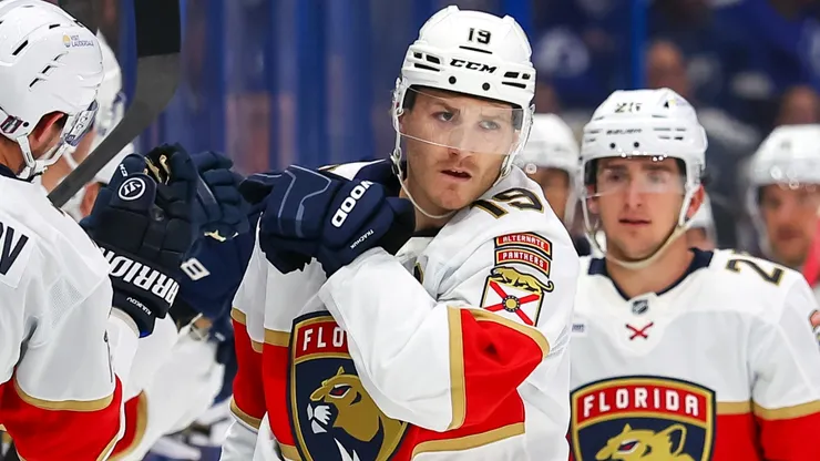 Matthew Tkachuk wants to beat the Toronto Maple Leafs and lead the Panthers to a Stanley Cup title.