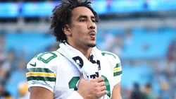 Jordan Love #10 of the Green Bay Packers.