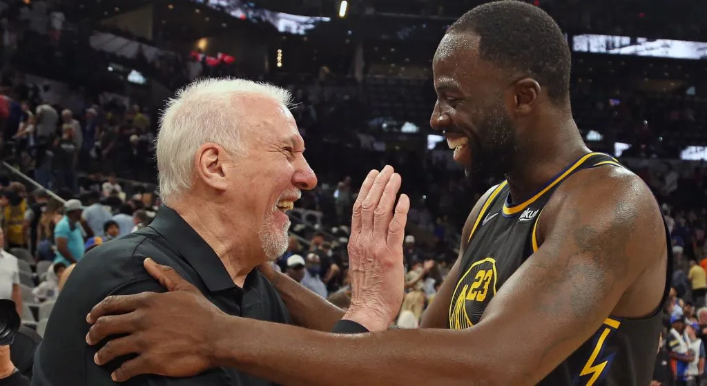 Gregg Popovich and Draymond Green