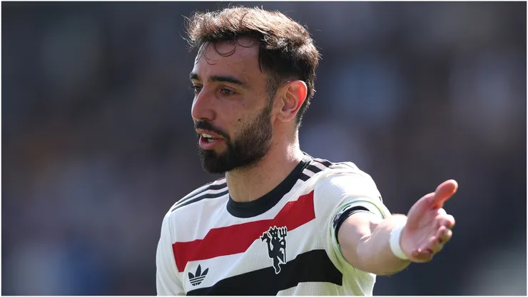 Bruno Fernandes of Manchester United