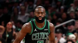 Jaylen Brown #7 of the Boston Celtics.