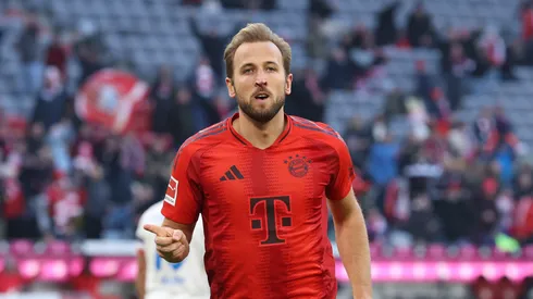 Harry Kane playing for Bayern.