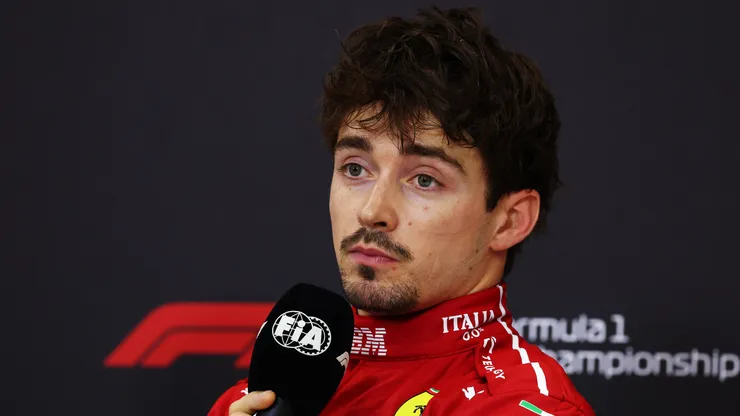 Ferrari's Charles Leclerc.