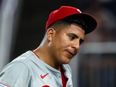 Suárez reacts after his most painful start with Phillies since 2018