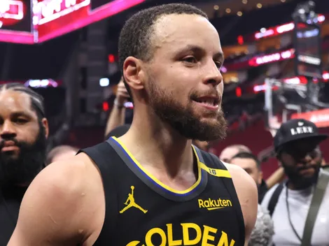 Stephen Curry climbs historic list after leading Warriors to fifth straight playoff win over Rockets
