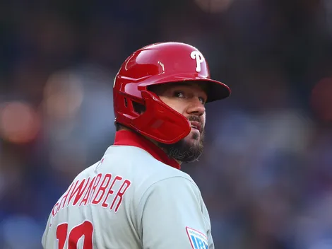 Schwarber one home run away from tying a Phillies legend