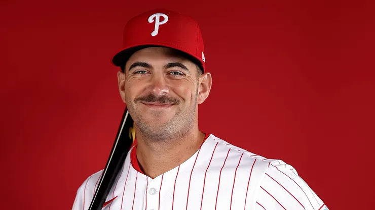 Otto Kemp #82 of the Philadelphia Phillies poses for a portrait during the Philadelphia Phillies Photo Day at BayCare Ballpark on February 20, 2025 in Clearwater, Florida.