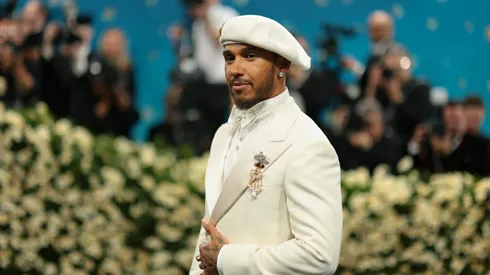 Lewis Hamilton at the 2025 Met Gala