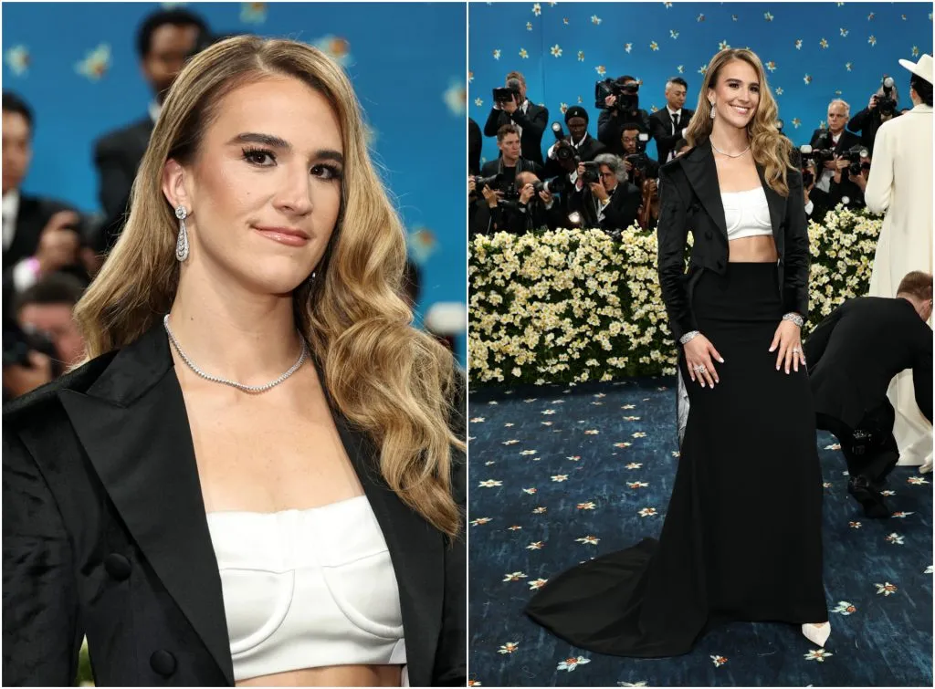 Sabrina Ionescu attends the 2025 Met Gala (Getty Images)