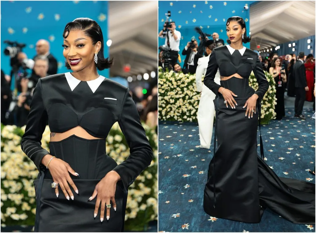 WNBA star Angel Reese attends the 2025 Met Gala (Getty Images)