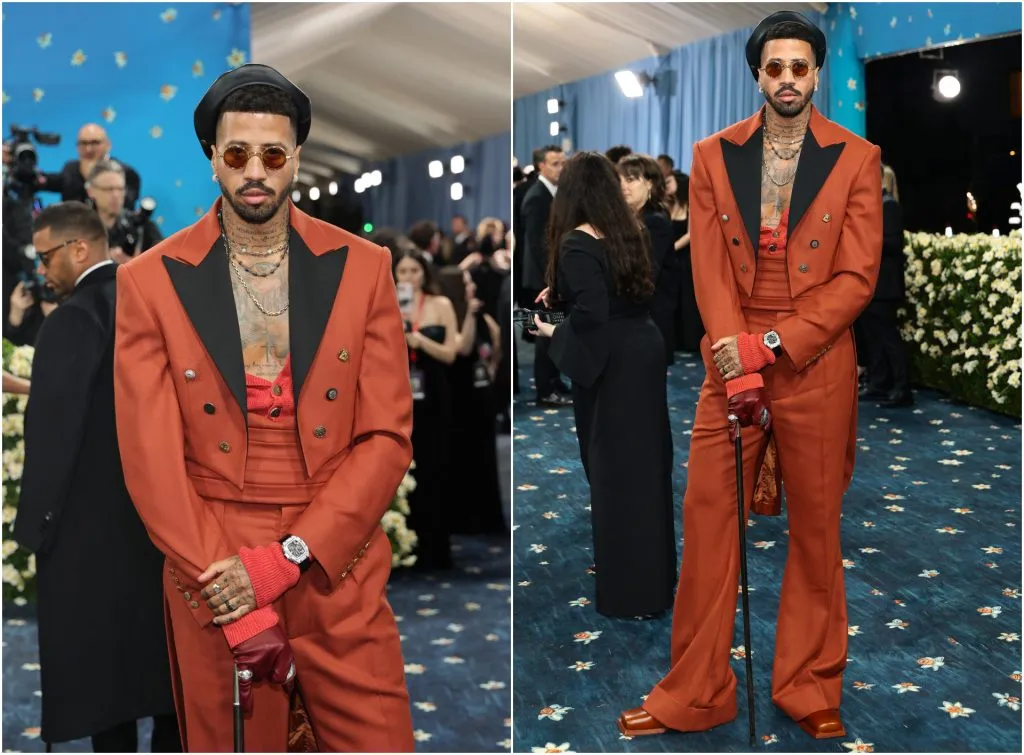 Fencer Miles Chamley-Watson at the 2025 Met Gala (Getty Images)