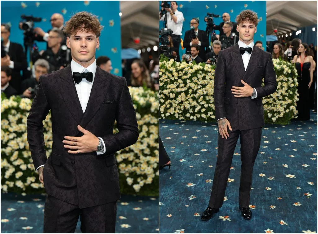 Racer Jett Lawrence at the 2025 Met Gala (Getty Images)