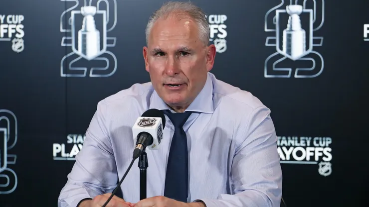 Head Coach Craig Berube of the Toronto Maple Leafs.