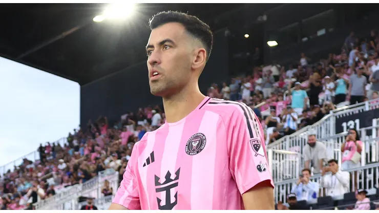 Sergio Busquets #5 of Inter Miami CF.