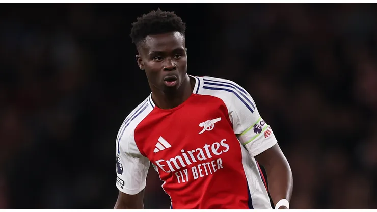 Bukayo Saka is one of Arsenal's benchmarks to face PSG.