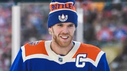 Connor McDavid #97 of the Edmonton Oilers at Commonwealth Stadium.