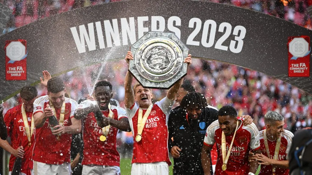 Arsenal won the FA Community Shield (Getty Images)