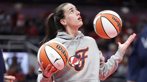 Caitlin Clark during Indiana Fever's preseason