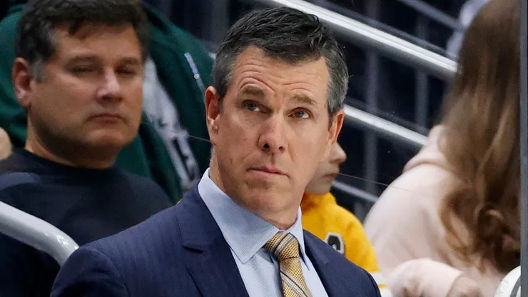 Mike Sullivan at Climate Pledge Arena on October 29, 2022.
