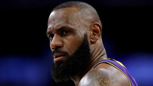 LeBron James has one year left in his contract with the Los Angeles Lakers.