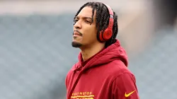 Jayden Daniels #5 of the Washington Commanders