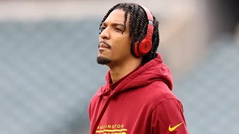 Jayden Daniels #5 of the Washington Commanders