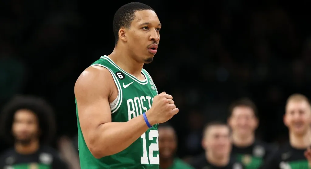 Grant Williams playing for Boston Celtics