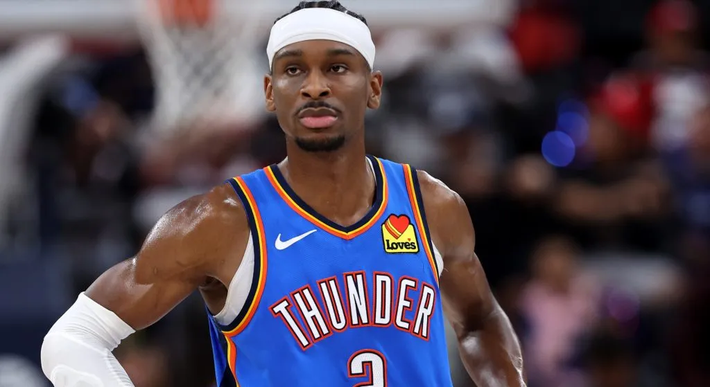 Shai playing against los Angeles Clippers