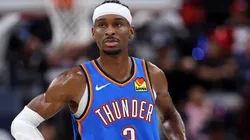Shai Gilgeous-Alexander #2 of the Oklahoma City Thunder.