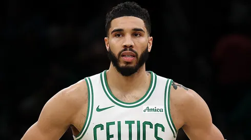 Jayson Tatum #0 of the Boston Celtics