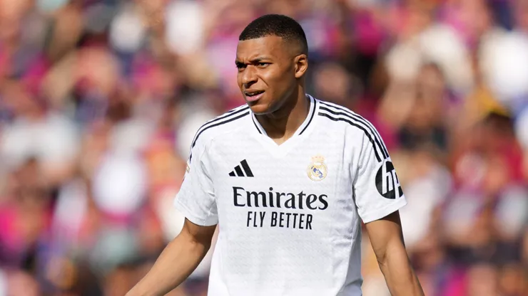 Kylian Mbappe scored a hat-trick for Madrid against Barcelona