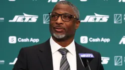 New York Jets head coach Aaron Glenn