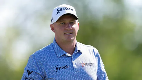 Sepp Straka of Austria looks on while playing the seventh hole during the third round of the Truist Championship 2025 at The Wissahickon at Philadelphia Cricket Club on May 10, 2025 in Flourtown, Pennsylvania.