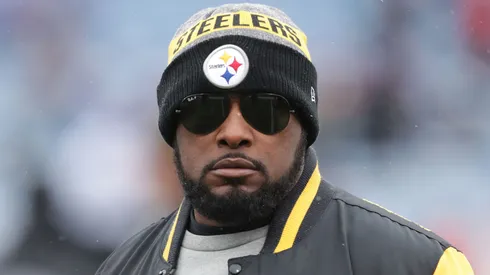 Head coach Mike Tomlin of the Pittsburgh Steelers before the first half against the Buffalo Bills at New Era Field on December 11, 2016 in Orchard Park, New York.