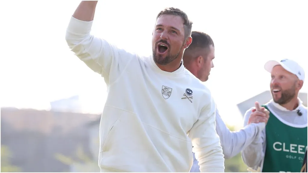 Bryson DeChambeau celebrating – Chung Sung-Jun/Getty Images