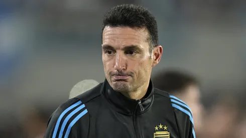Argentina's coach Lionel Scaloni made his preferences clear