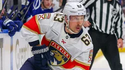 Florida Panthers' Brad Marchand remains in battle against Toronto Maple Leafs.