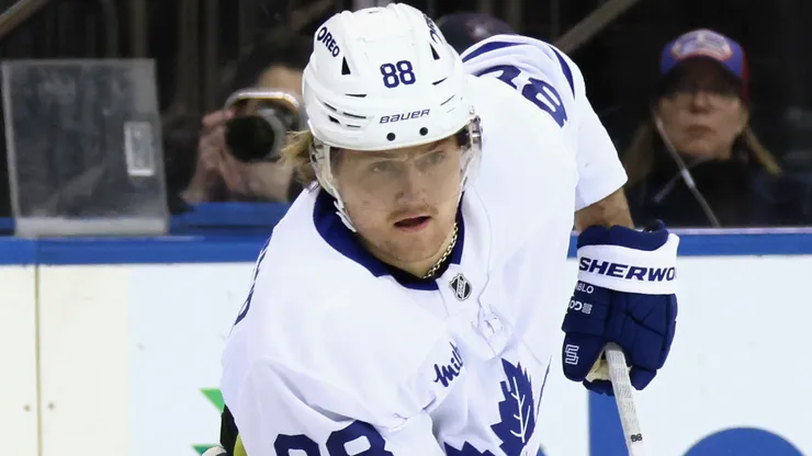 William Nylander of the Toronto Maple Leafs