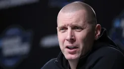 Mark Pope the head coach of the Kentucky Wildcats