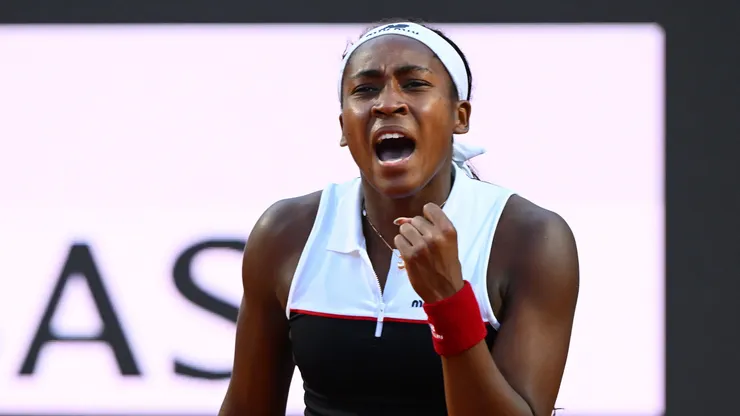 Coco Gauff reached the Rome Open quarter-finals