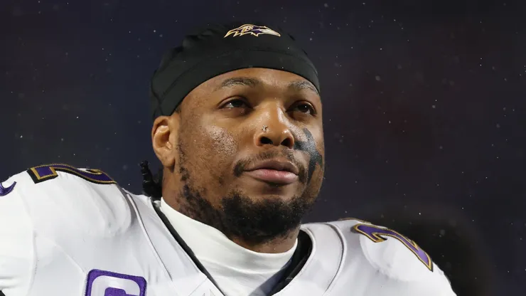 Derrick Henry running back of the Baltimore Ravens