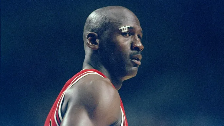 Michael Jordan #23 of the Chicago Bulls.