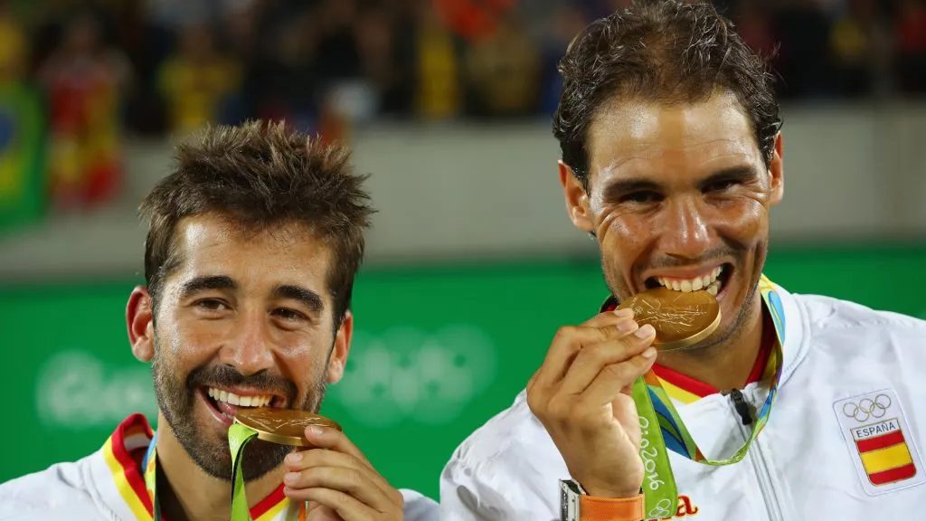 Lopez and Nadal won gold at the 2016 Rio Olympics (Getty Images)