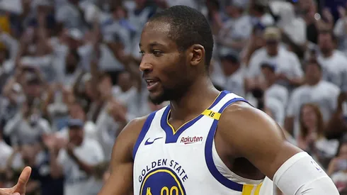 Jonathan Kuminga #00 of the Golden State Warriors