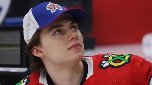 Connor Bedard of the Chicago Blackhawks.