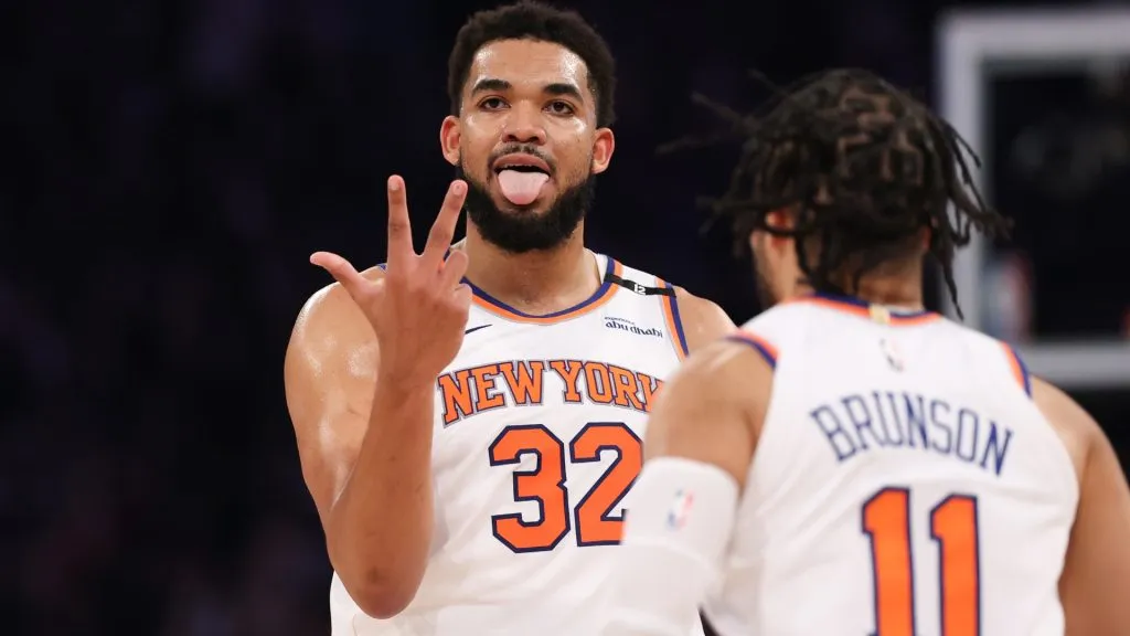 Karl-Anthony Towns and Jalen Brunson matched Kobe Bryant and Shaquille O’Neal’s record.