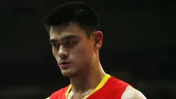 Yao Ming playing with China