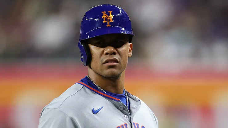 Juan Soto #22 of the New York Mets.